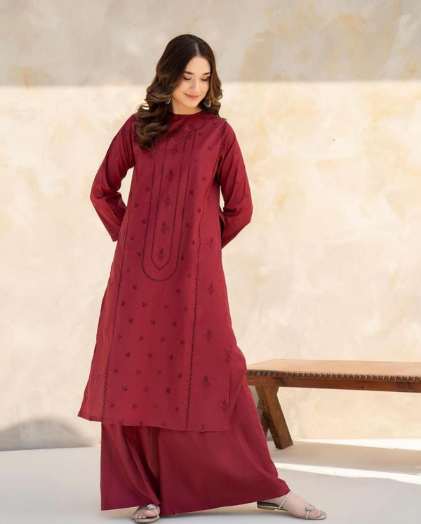 Maroon Mist 2PC